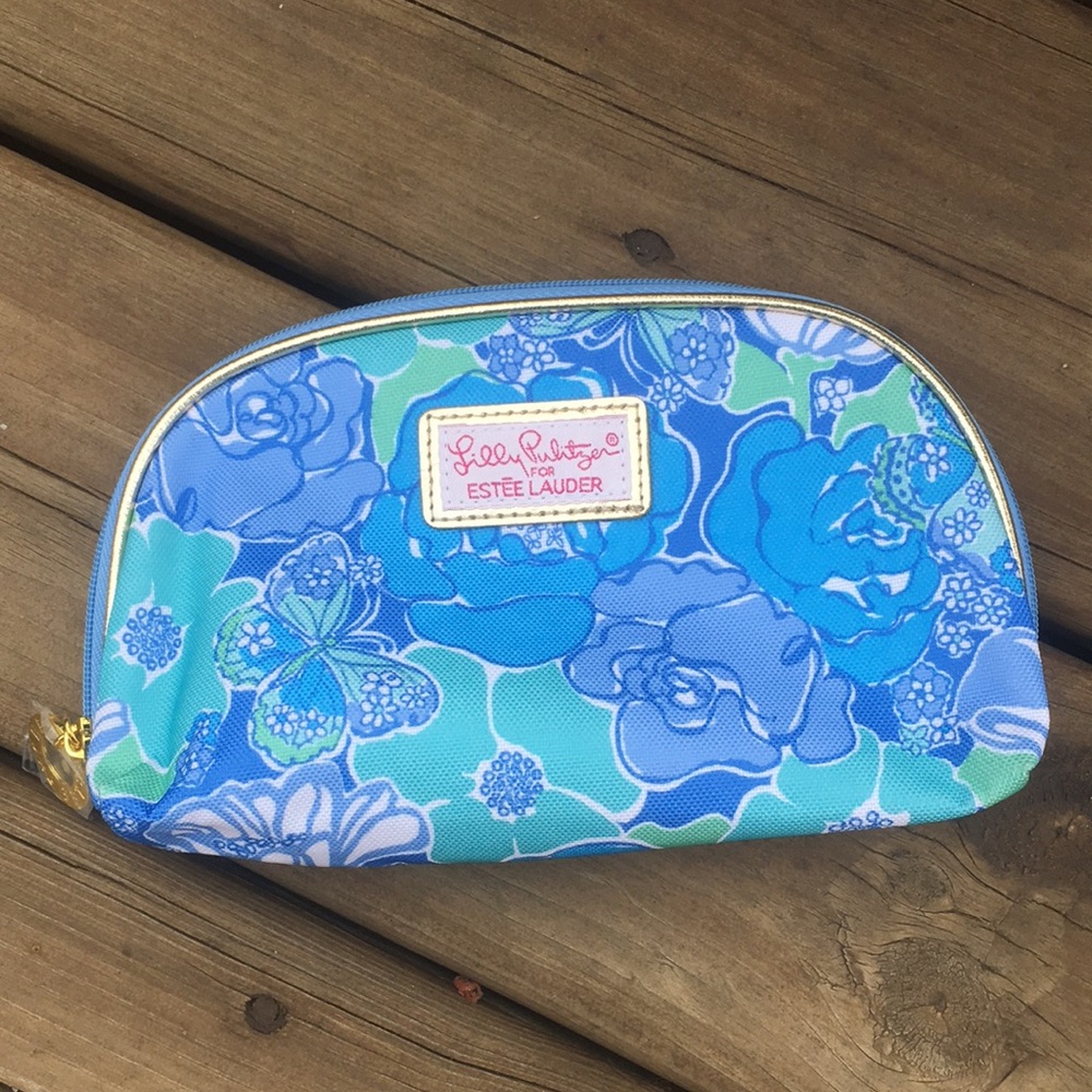 Lilly Pulitzer for Estée Lauder makeup bag - Picture 1 of 7